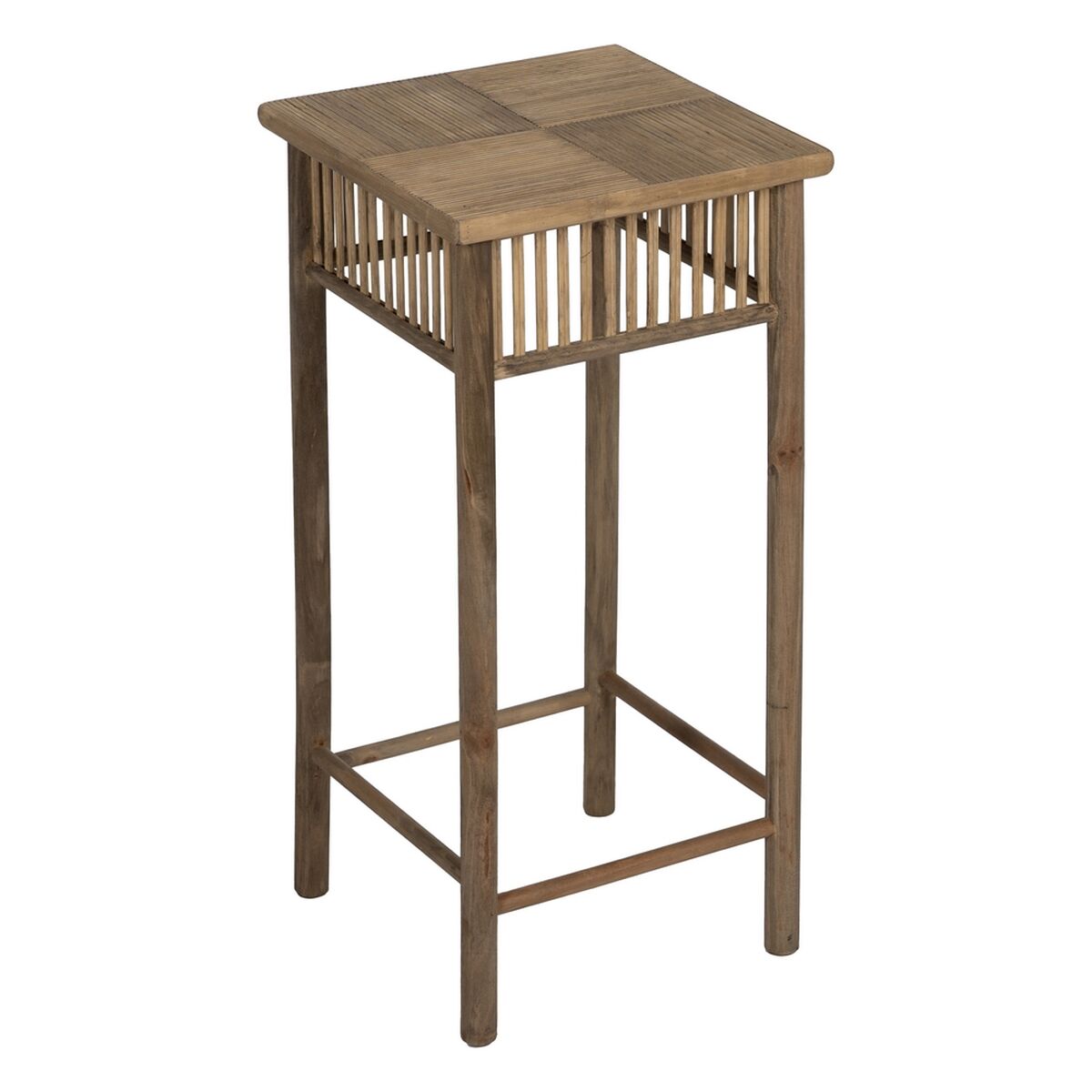 Sidobord Naturell Bambu 22,5 x 22,5 x 50 cm 32,5 x 32,5 x 70 cm 2 Delar (2 antal) - 3
