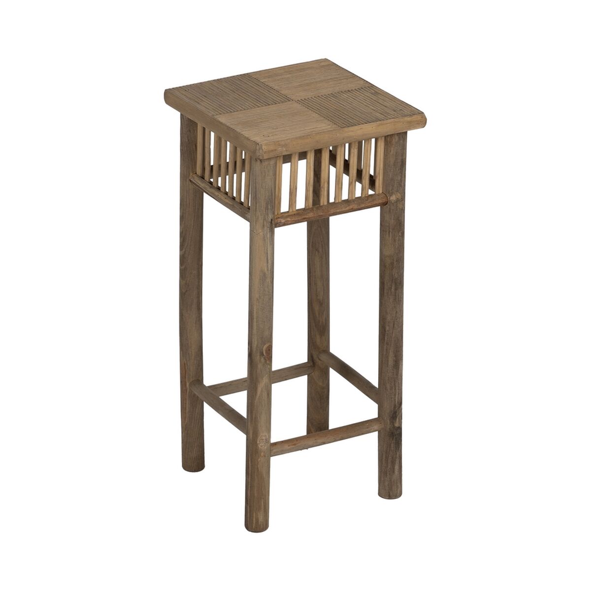 Sidobord Naturell Bambu 22,5 x 22,5 x 50 cm 32,5 x 32,5 x 70 cm 2 Delar (2 antal) - 4