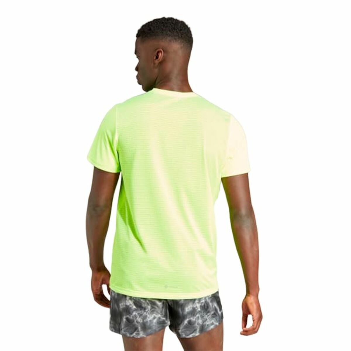 T-shirt Adidas Own The Run Limegrön - 3