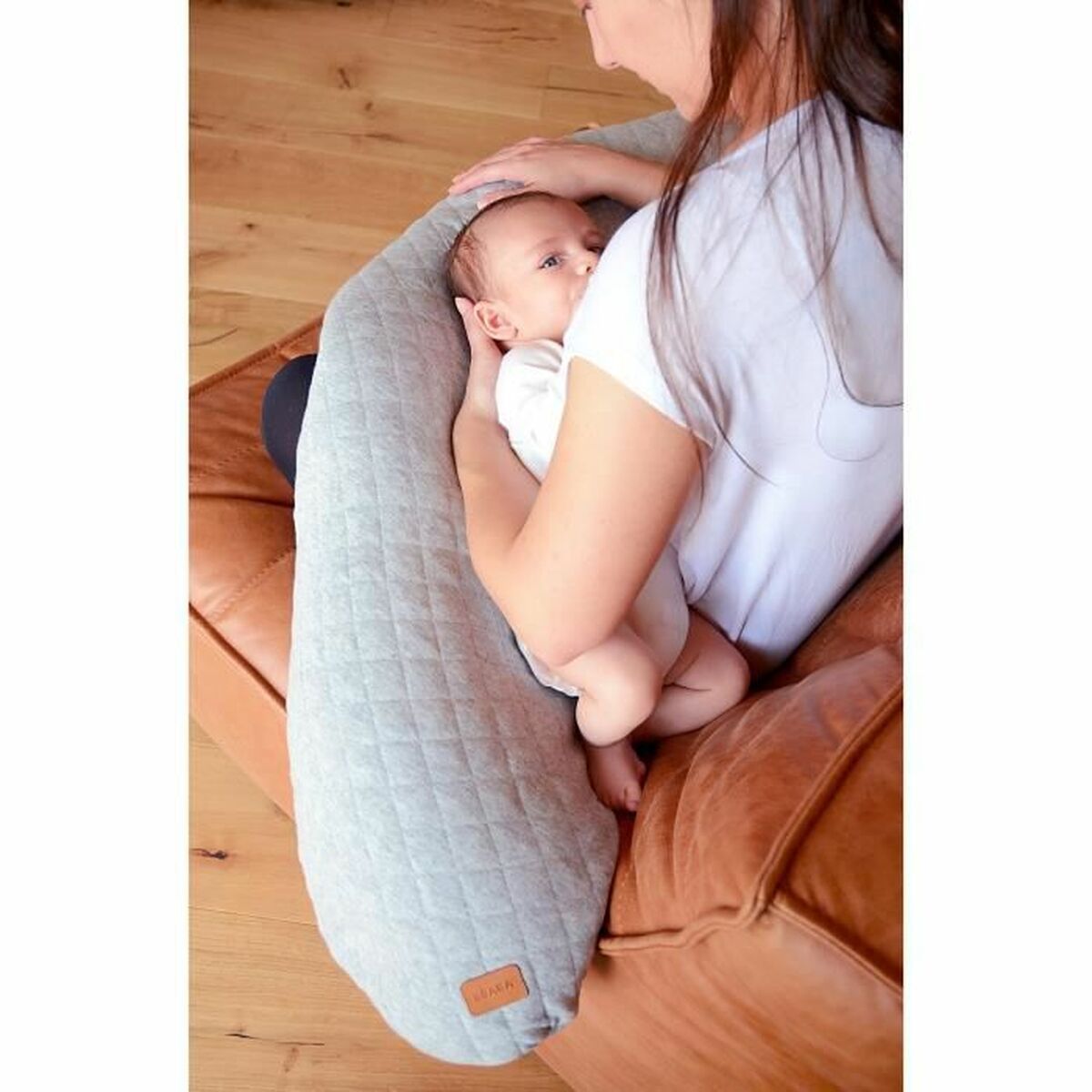 Breastfeeding Cushion Béaba Big Flopsy Grå - 3