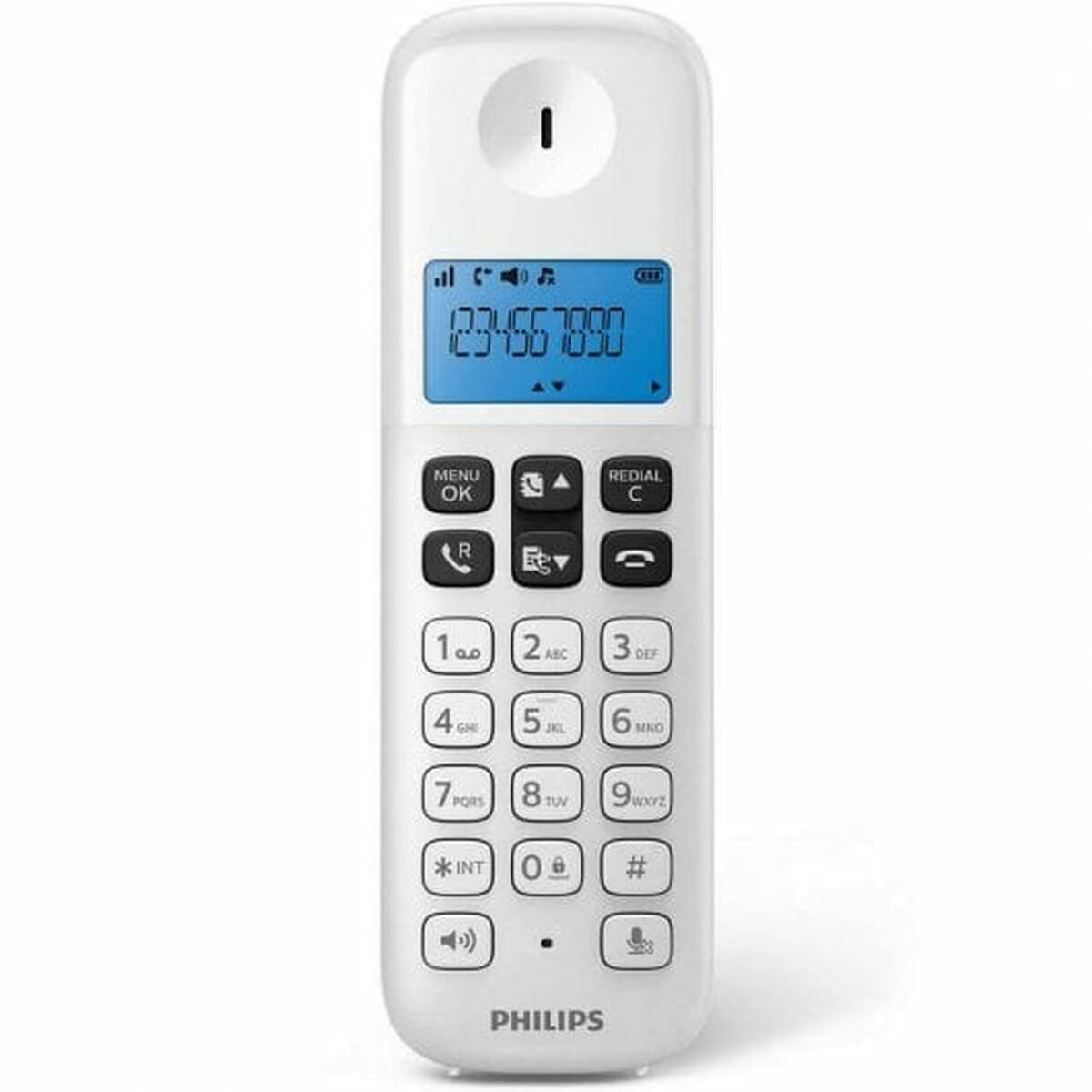 Trådlös Telefon Philips D1612W/34 Blå Vit Svart - 4