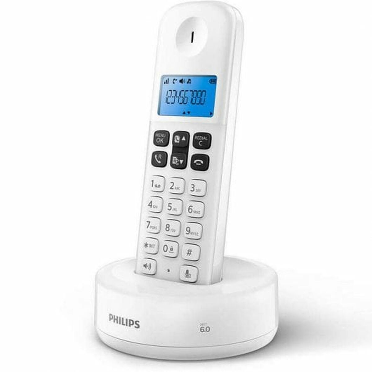 Trådlös Telefon Philips D1612W/34 Blå Vit Svart - 3