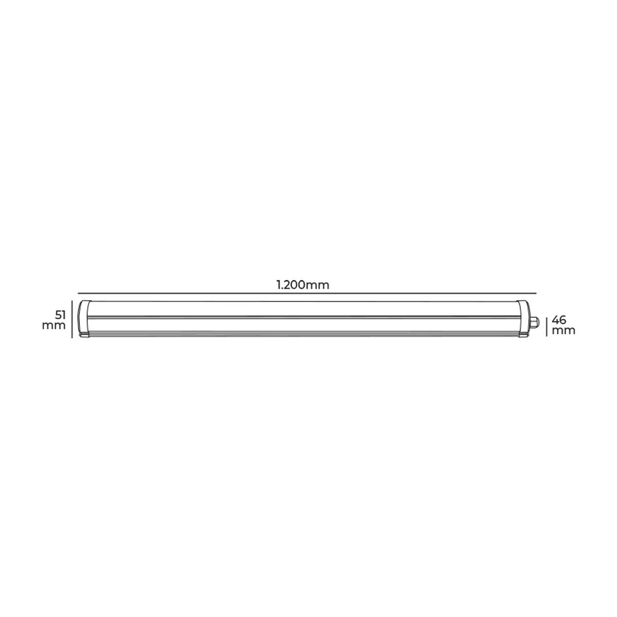 LED-remsa EDM 31404 36 W LED Ljus (4000 K) - 4