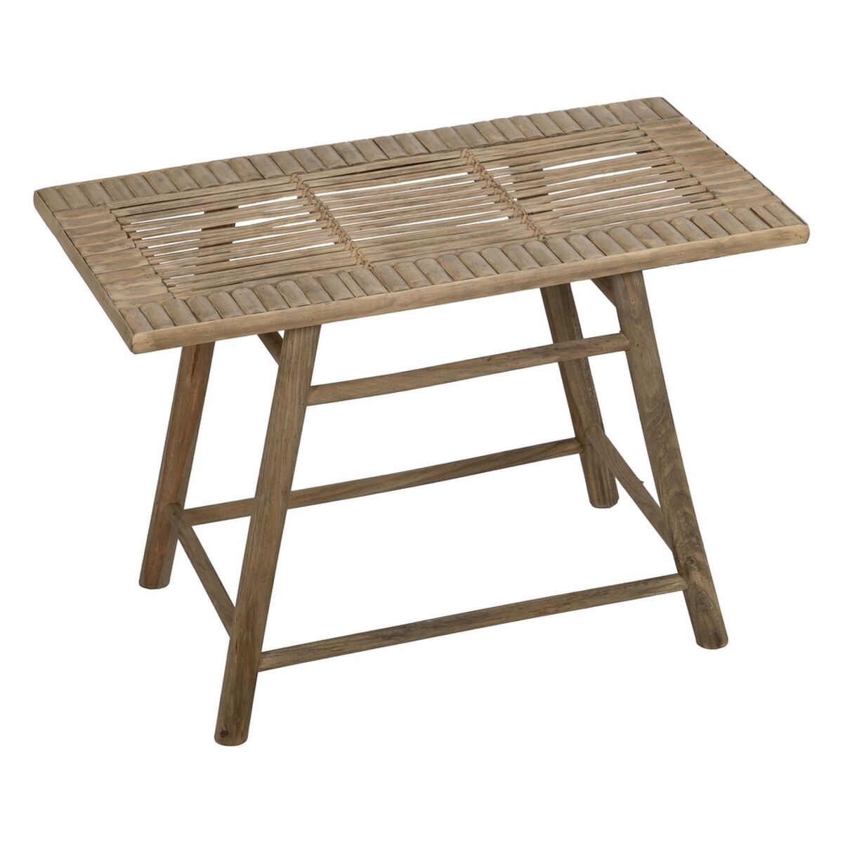 Sidobord Naturell Bambu 60 x 32 x 41 cm 42 x 21,5 x 32 cm 2 Delar (2 antal) - 3