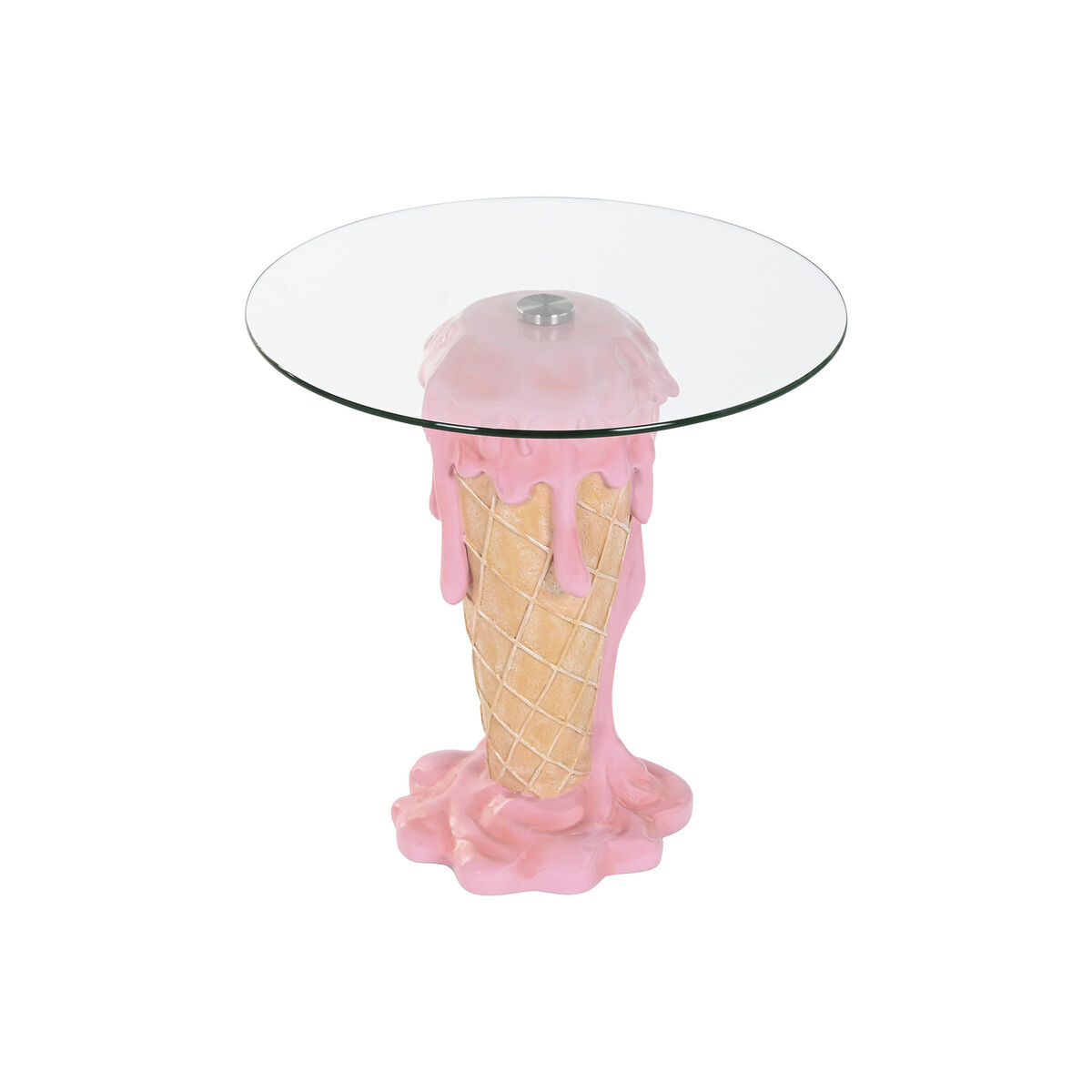 Sidobord Home ESPRIT Rosa 48 x 48 x 49 cm