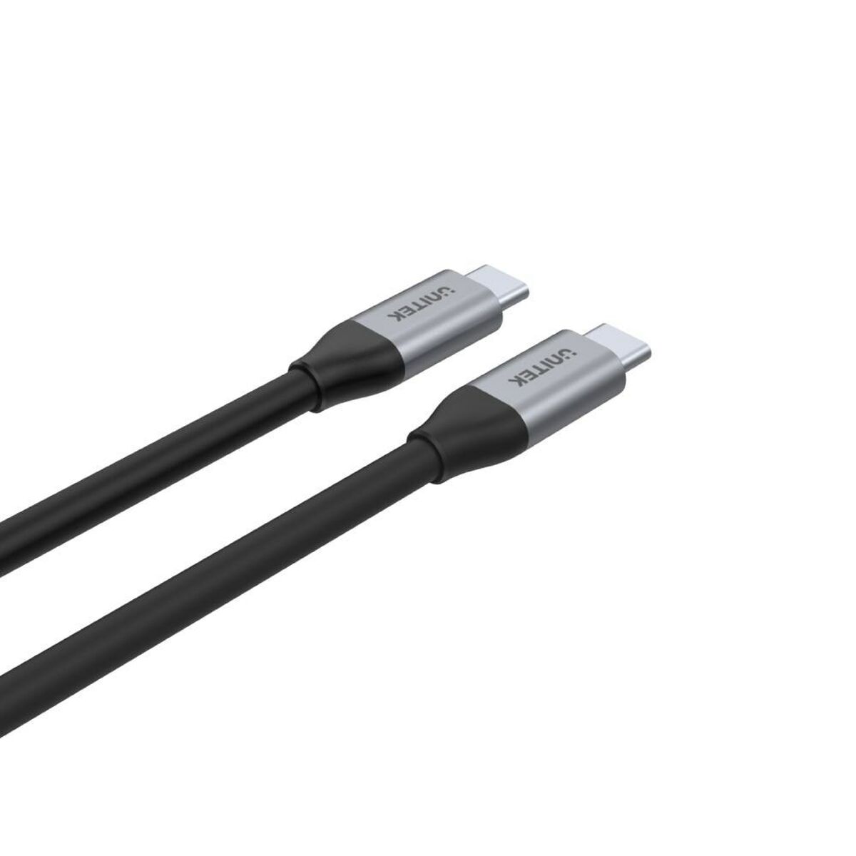 Kabel USB C Unitek C14082ABK Svart 1 m - 2