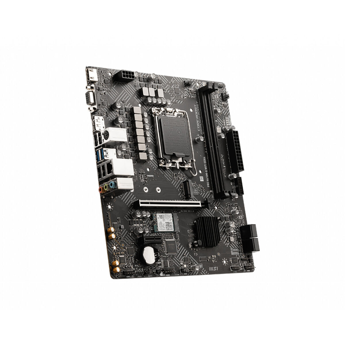 Moderkort MSI PRO H610M-G WIFI DDR4 Intel H610 LGA 1700 - 3