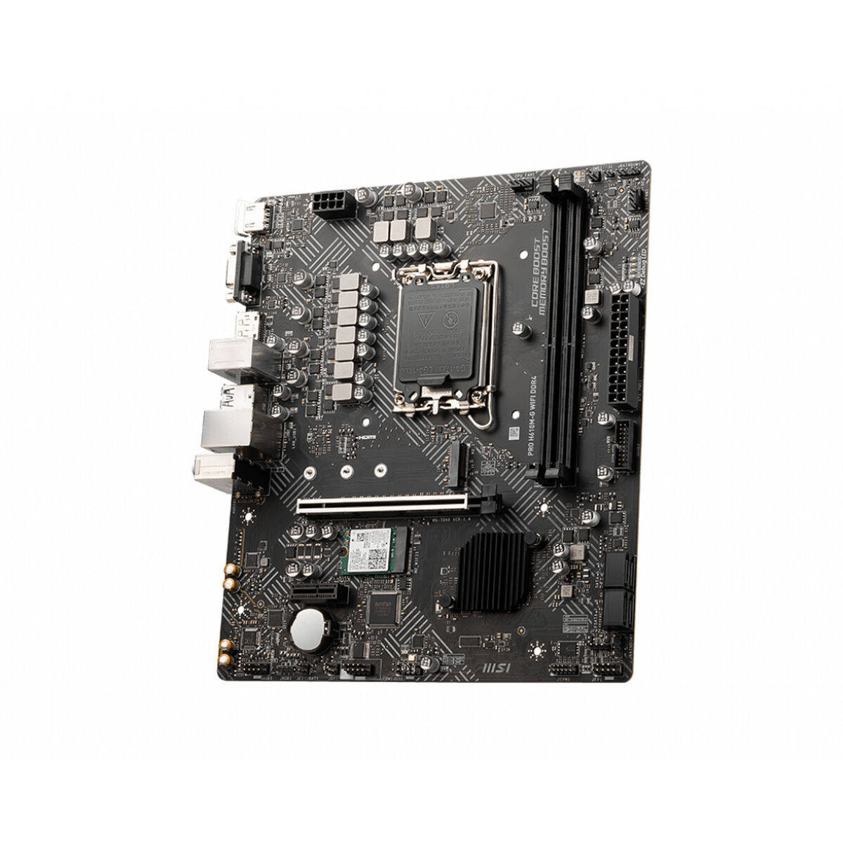 Moderkort MSI PRO H610M-G WIFI DDR4 Intel H610 LGA 1700 - 2