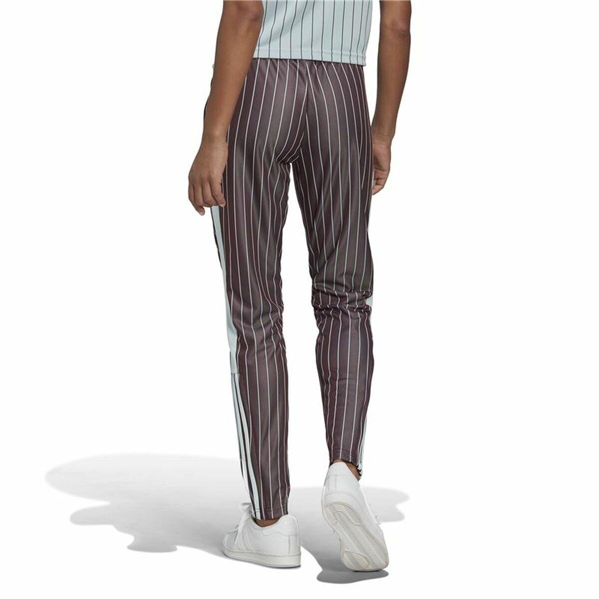 Långa träningsbyxor Adidas Brun Kvinna - 5