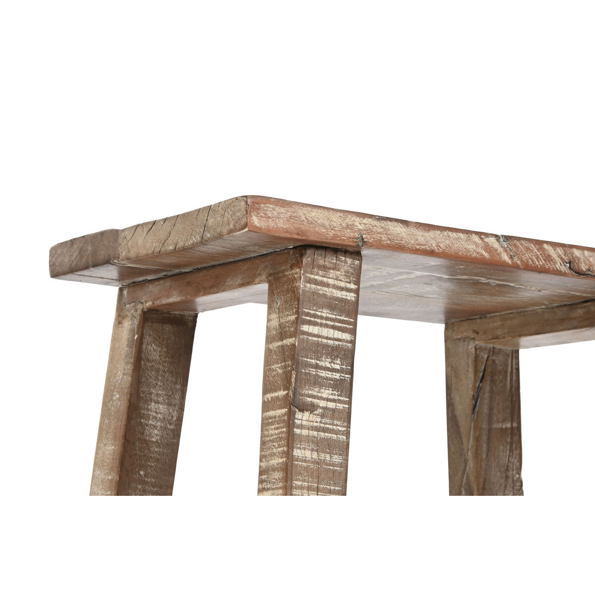 Sidobord Home ESPRIT Vit Brun 45 x 25 x 51 cm - 2