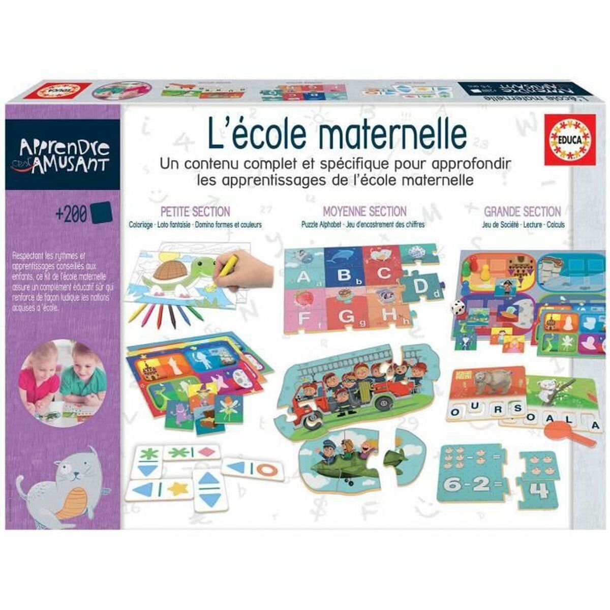 Pedagogiskt spel för små barn Educa 19107 - 2