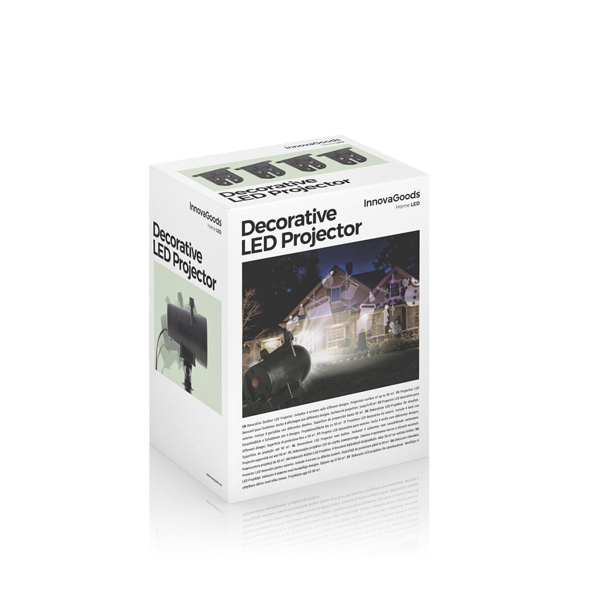 Dekorativ LED projektor för utomhusbruk InnovaGoods - 6