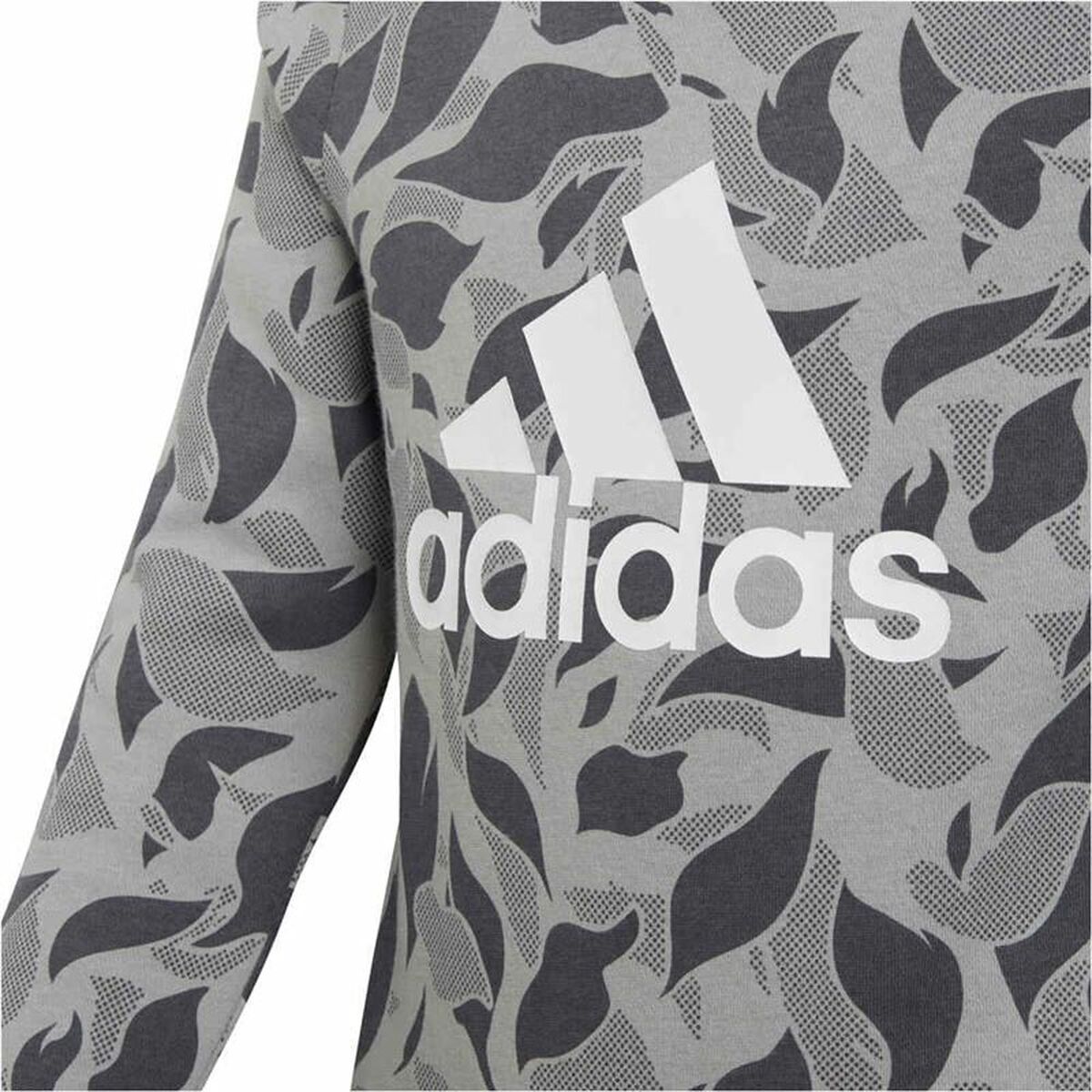 Tröja utan luva, Flickor Adidas ID Crew Grå Ljusgrå - 8