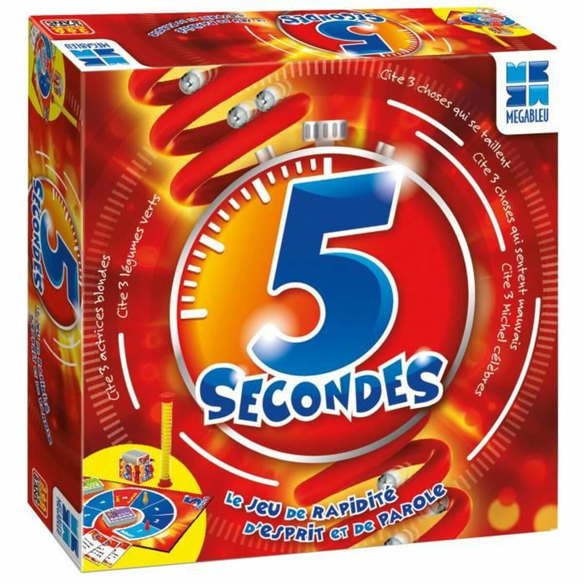 Sällskapsspel Megableu Game 5 Seconds (FR) - 2