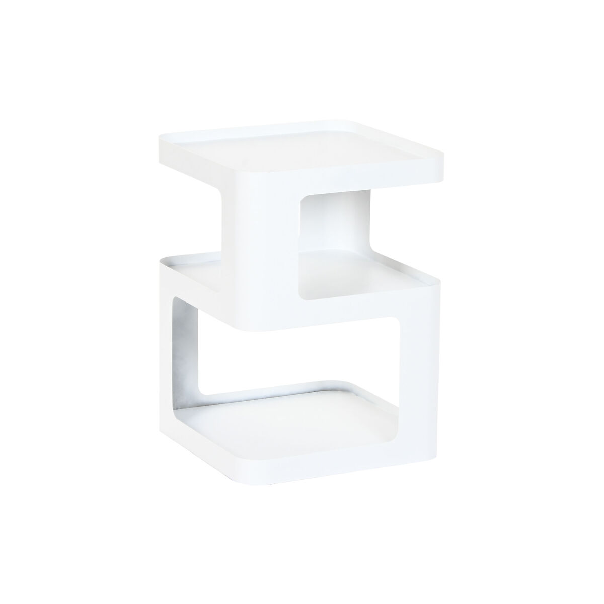 Sidobord Home ESPRIT Vit 40 x 40 x 54 cm