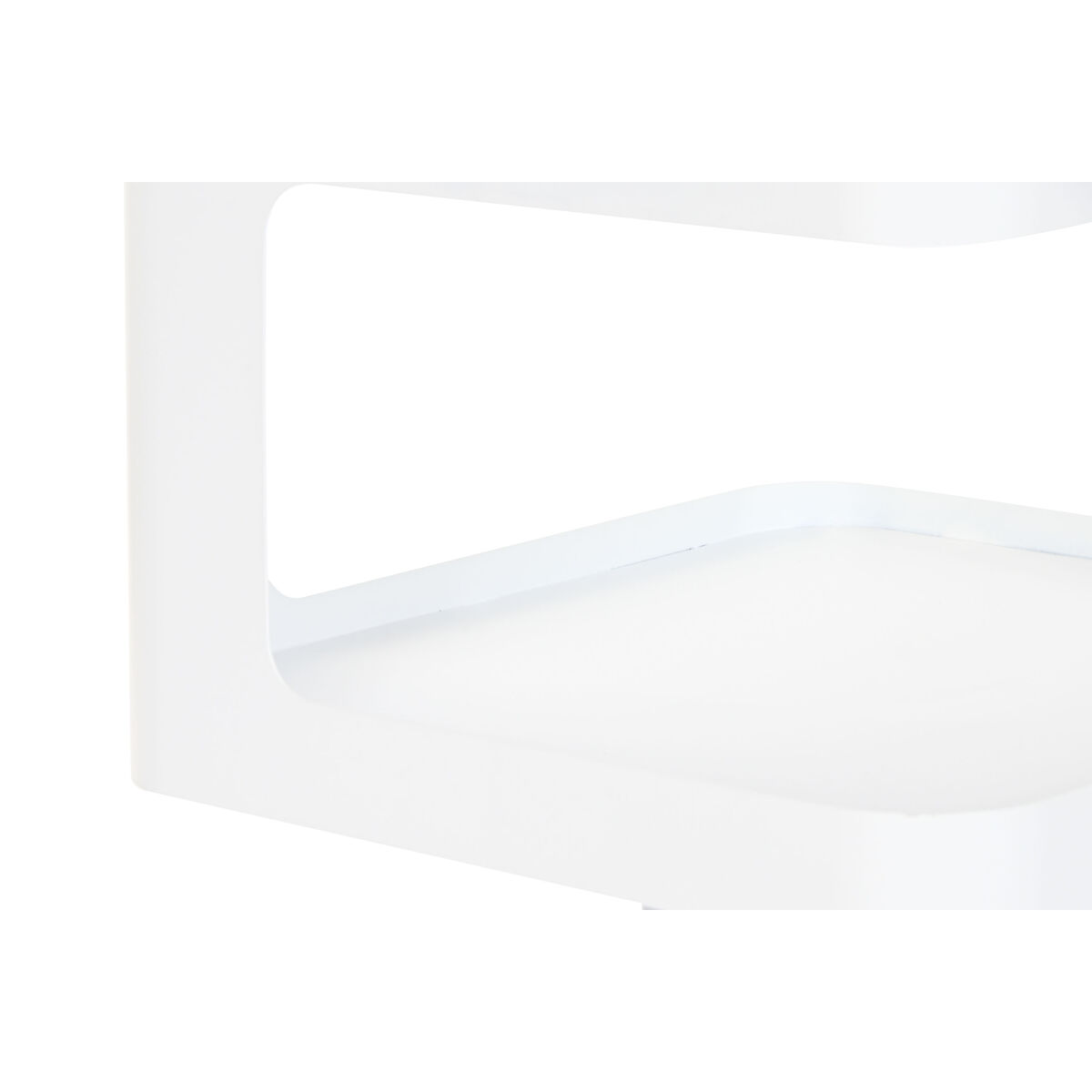 Sidobord Home ESPRIT Vit 40 x 40 x 54 cm - 3