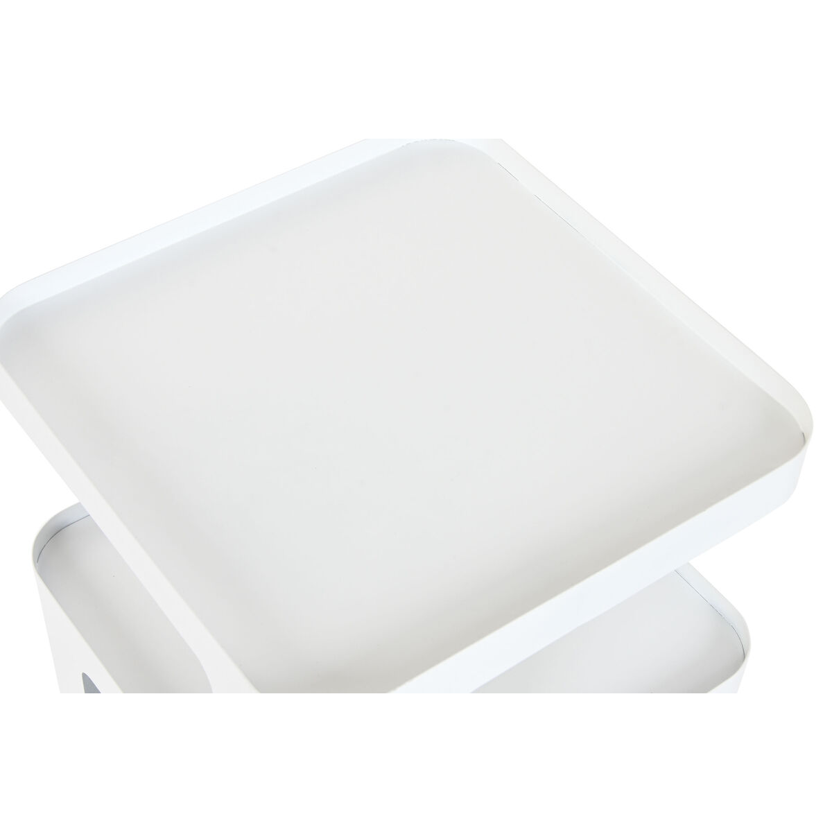 Sidobord Home ESPRIT Vit 40 x 40 x 54 cm - 2