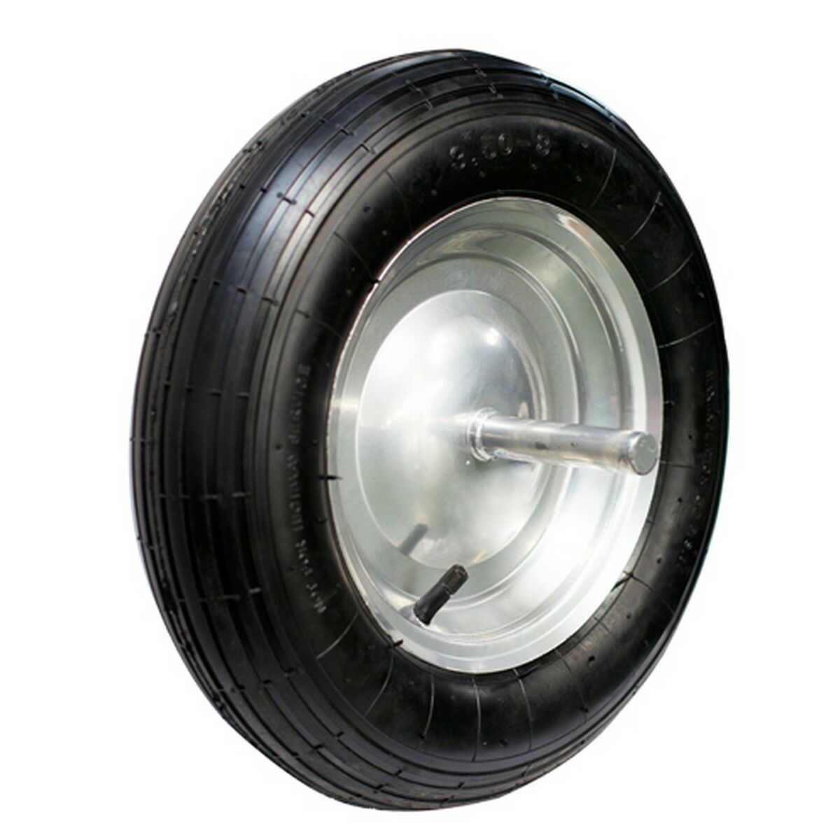 Pneumatisk däck Ferrestock Metall Skottkärra - 2