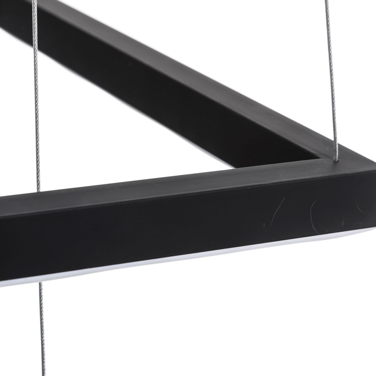 Taklampa Svart Aluminium 220-240 V Modern 50 x 50 x 120 cm - 2