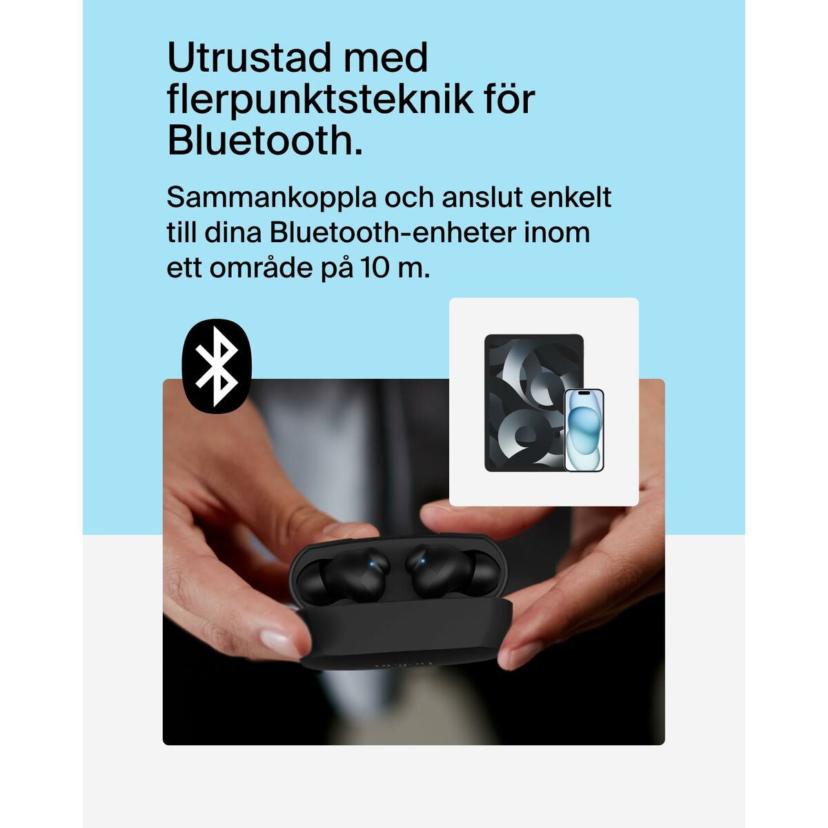 Hörlurar Belkin AUC012BTBK - 3