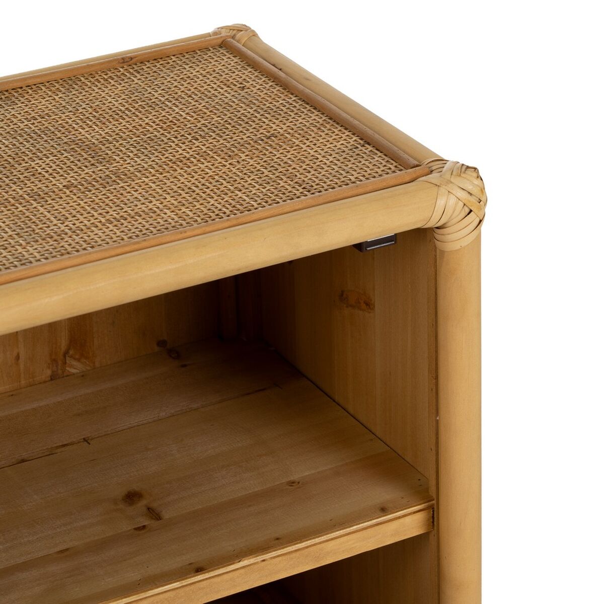 Sidobord Naturell Rattan 46 x 35 x 60 cm - 5