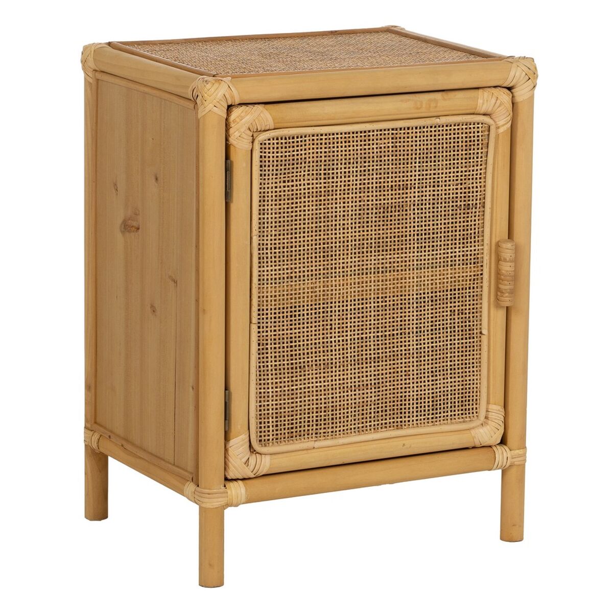 Sidobord Naturell Rattan 46 x 35 x 60 cm