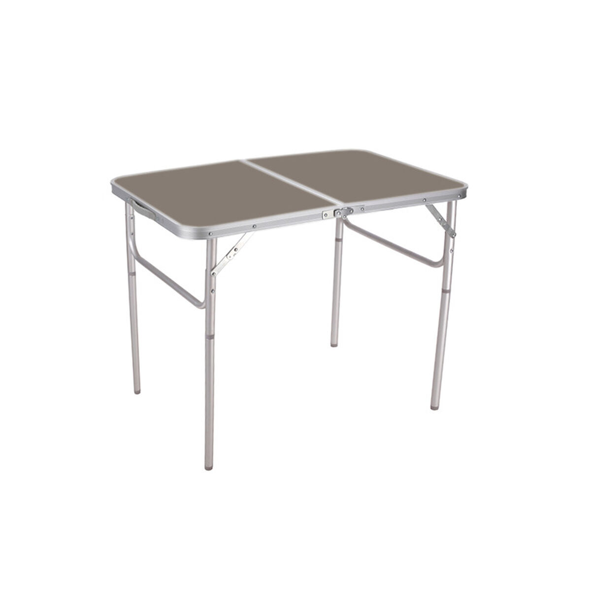 Marbueno Hopfällbart Aluminiumbord D25 Blandade Camping och strand 90X60X39/70 cm 10031 - 3