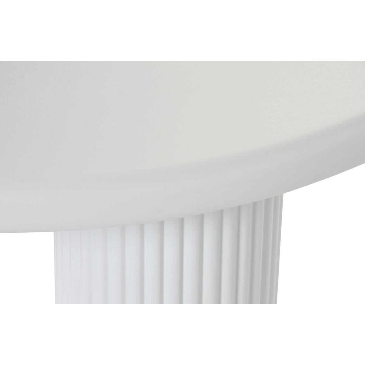Sidobord Home ESPRIT Vit 75 x 75 x 40 cm - 3