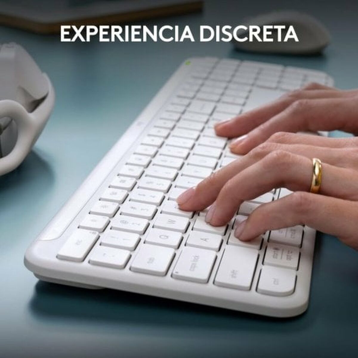 Tangentbord Logitech Vit Qwerty Spanska QWERTY - 6