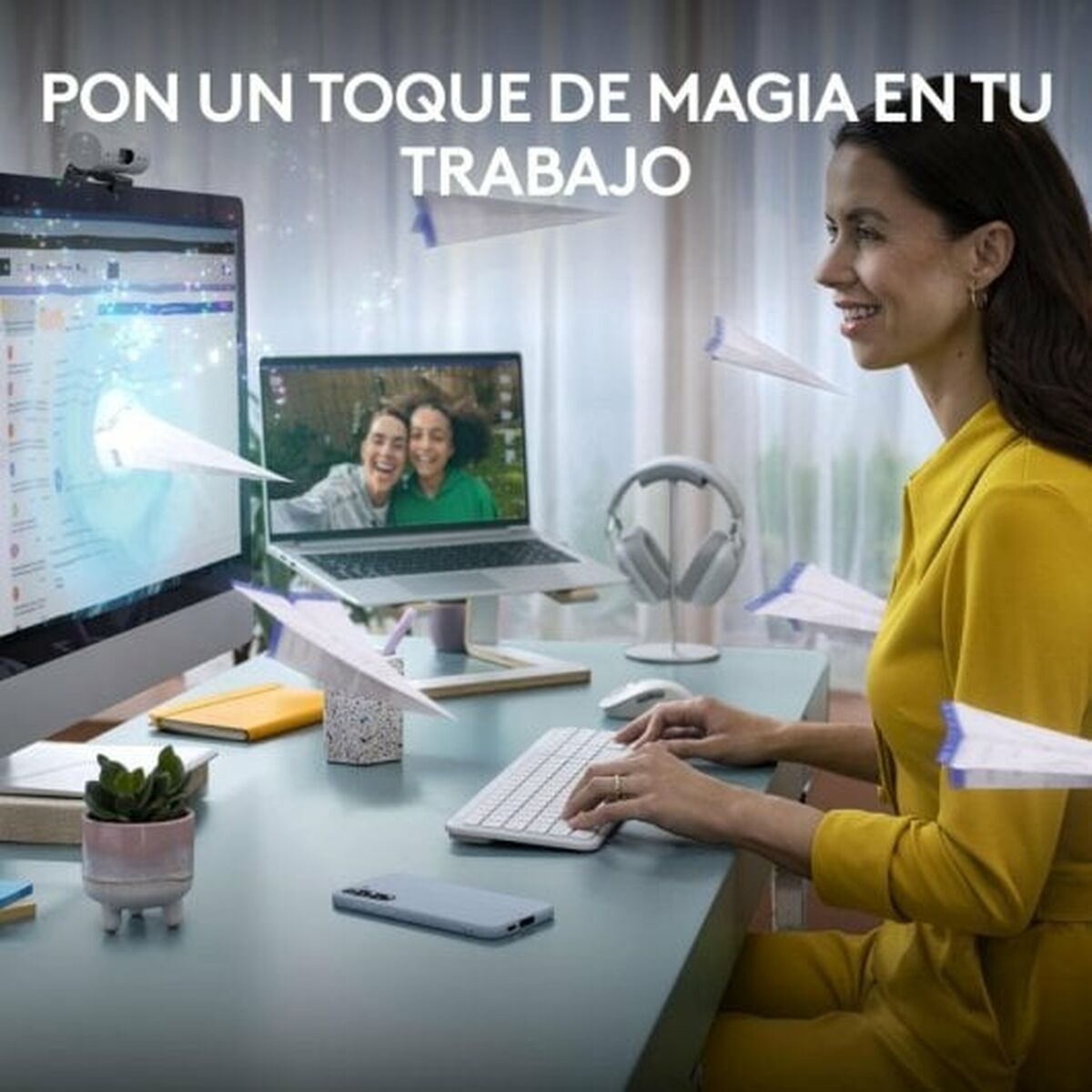 Tangentbord Logitech Vit Qwerty Spanska QWERTY - 2