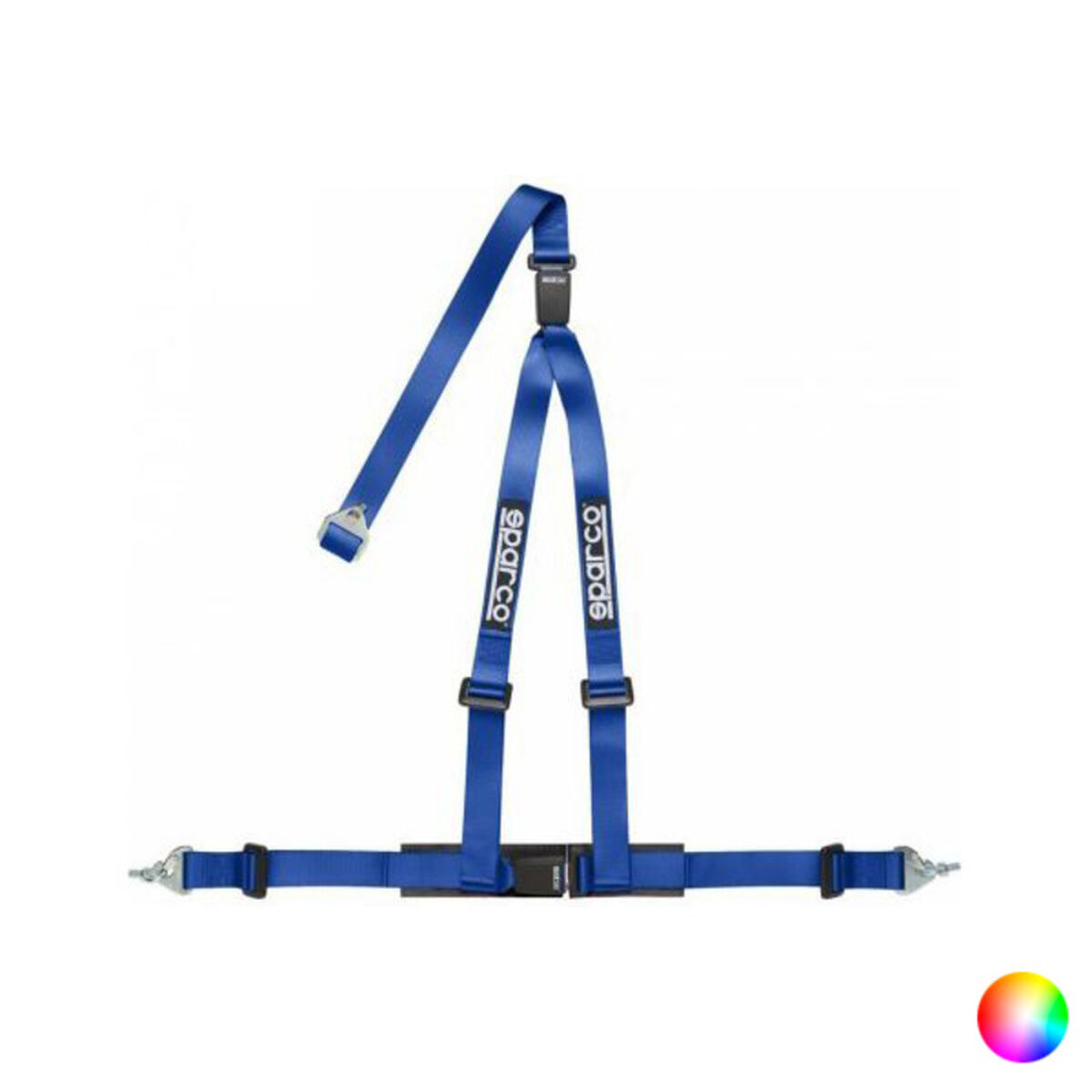 Sele med tre fixeringspunkter Sparco Lap Rein - 5