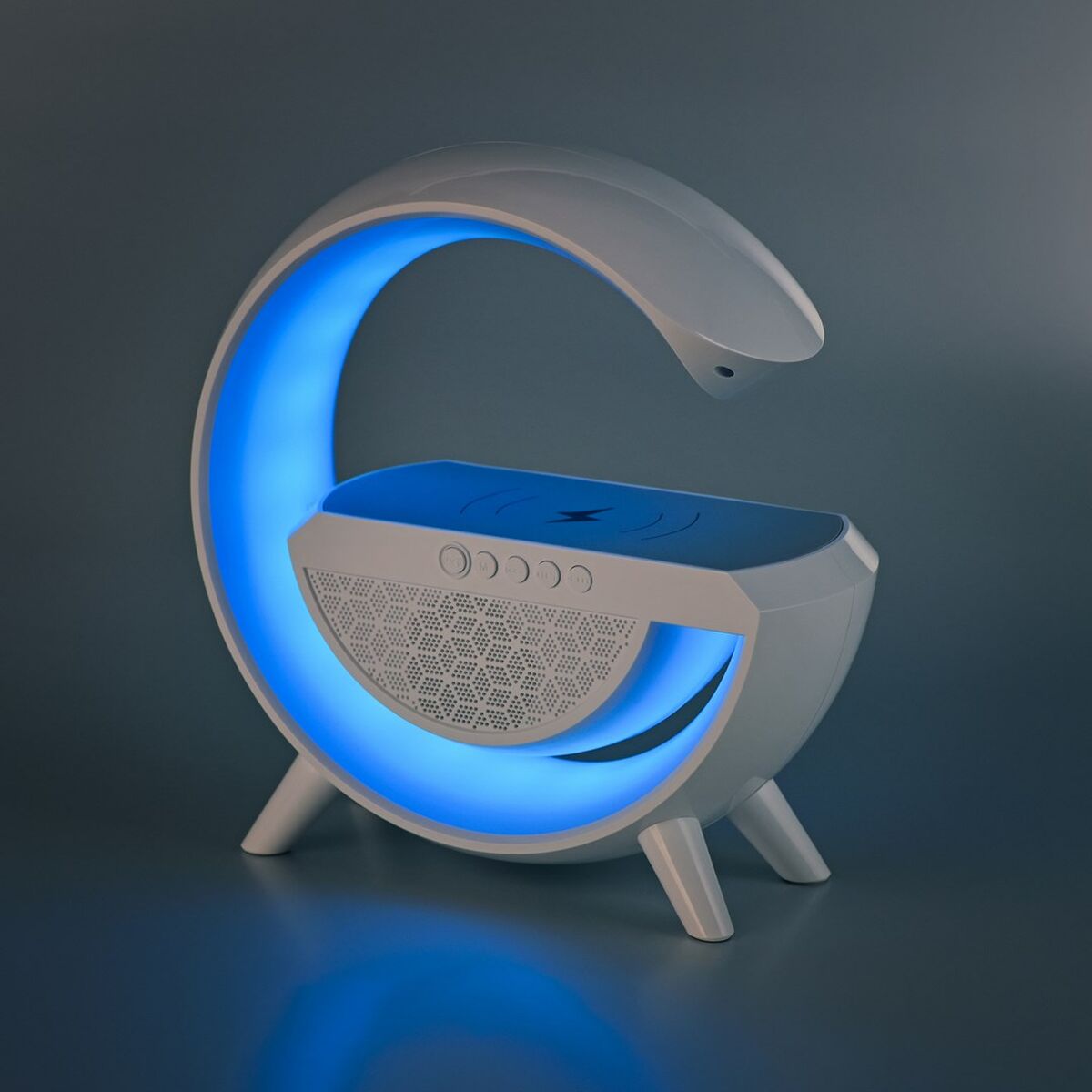 Skrivbordslampa Activejet AJE-SOLO RGB Vit Plast 2,8 x 43,5 x 8 cm - 7