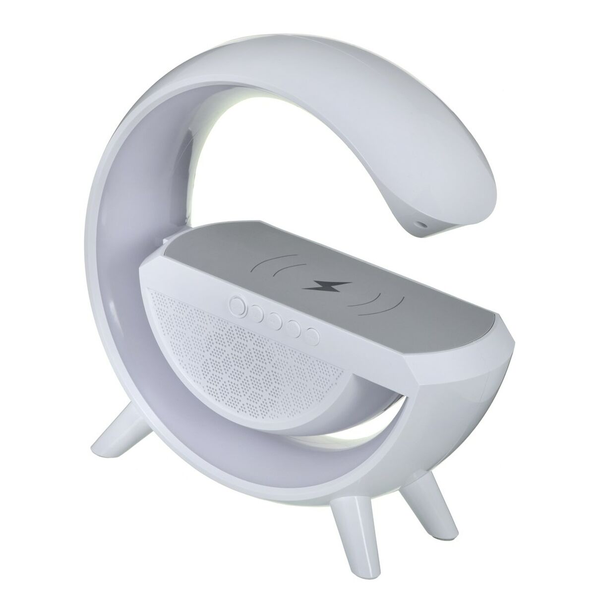 Skrivbordslampa Activejet AJE-SOLO RGB Vit Plast 2,8 x 43,5 x 8 cm - 2