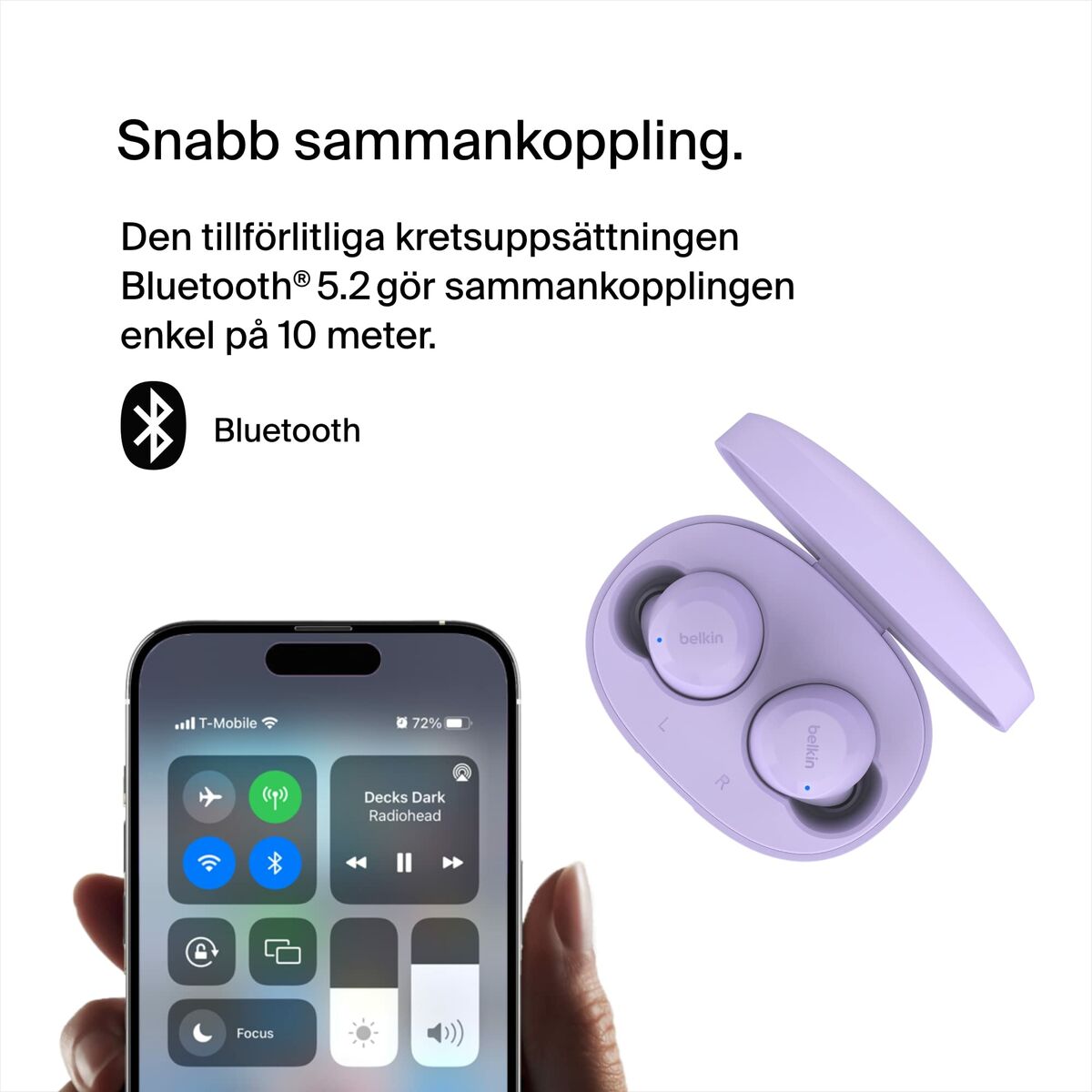 Bluetooth Hörlurar Belkin AUC009BTLV - 2
