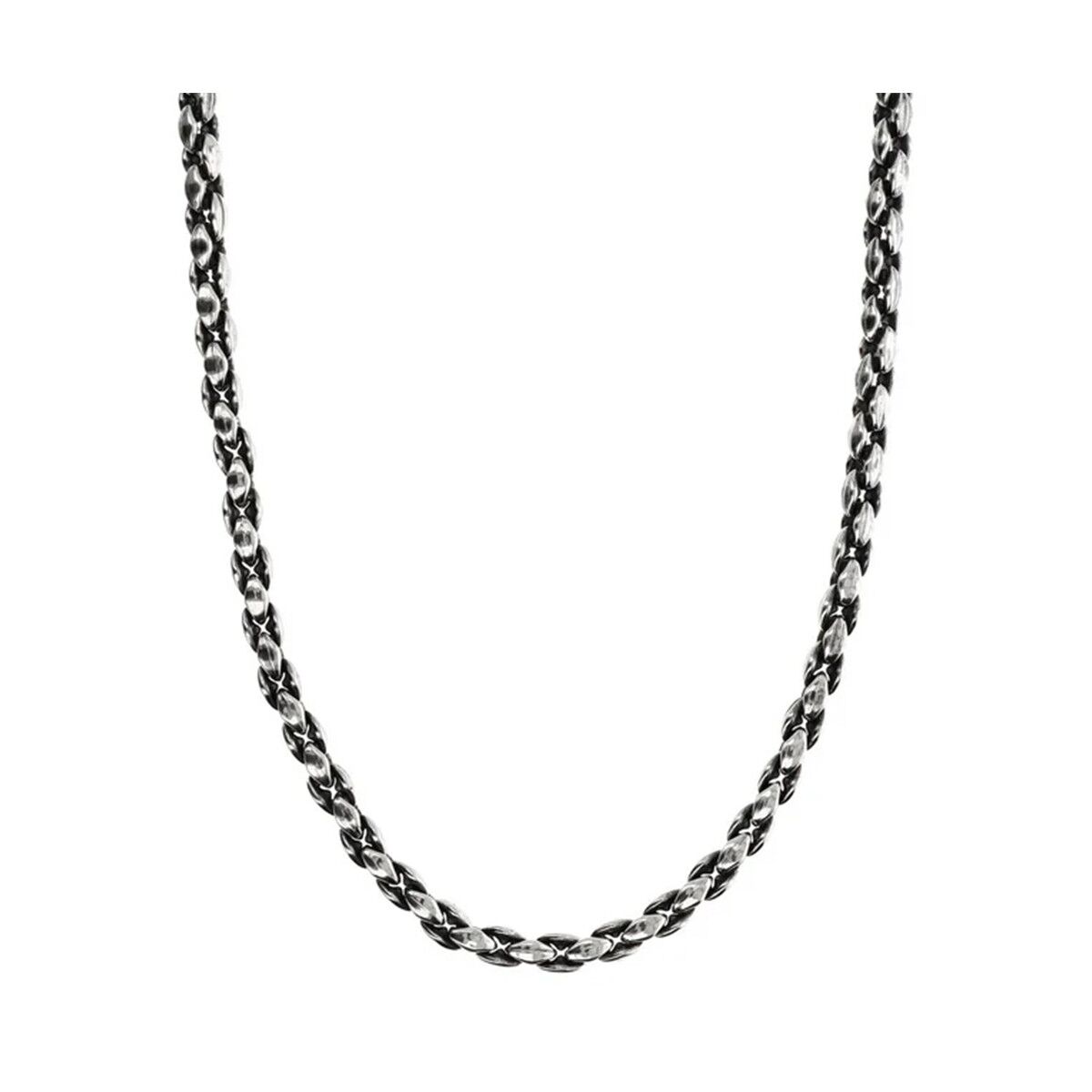 Herrhalsband Albert M. WSOX00542.S-60 Silvrig