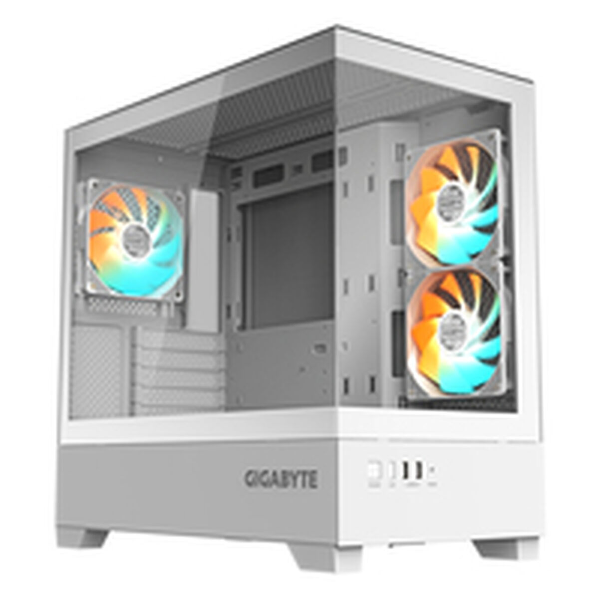 ATX Semitorn Gigabyte C201 PANORAMIC ICE Vit - 4