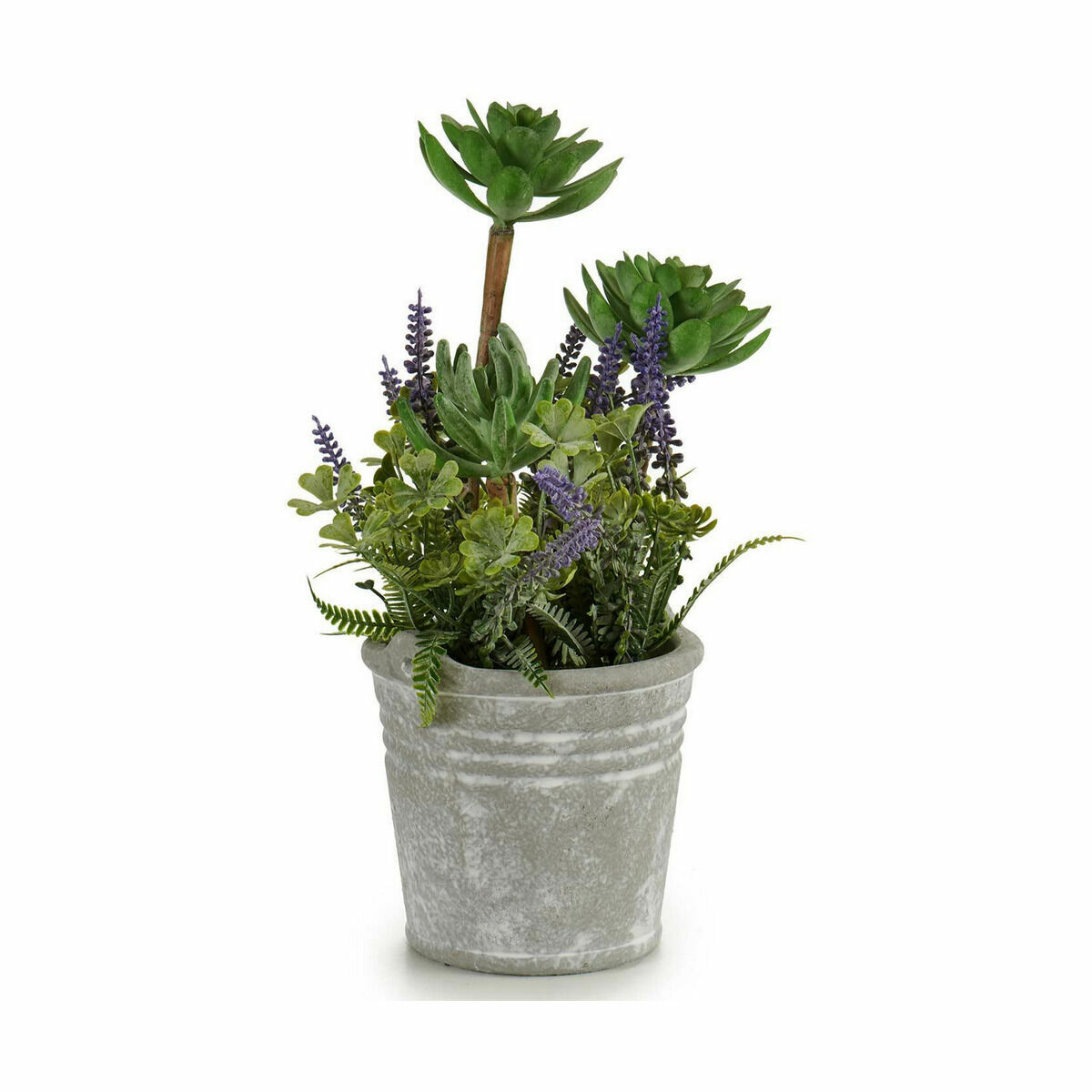 Dekorativ växt Ibergarden Kork Keramik Plast Blomsteräng 10 x 25 x 10 cm (12 antal) - 2