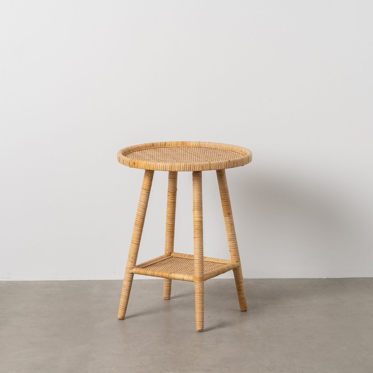 Sidobord Beige Rattan 45 x 45 x 56,5 cm - 2