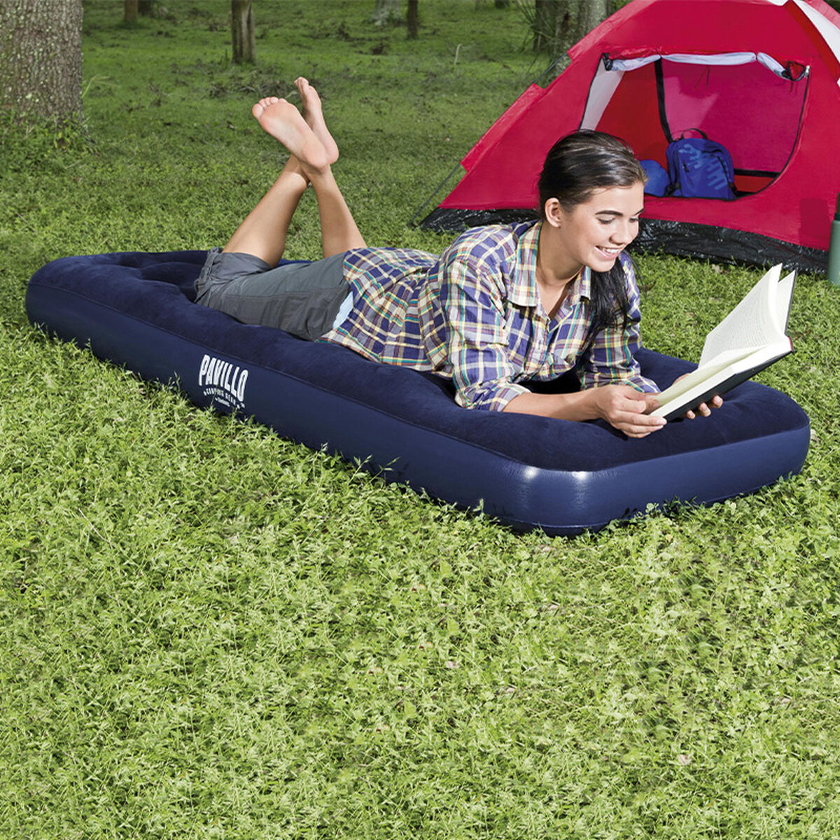 Bestway Individuell Madrass 185x76x22 cm Uppblåsbar och Camping 67000 - 3