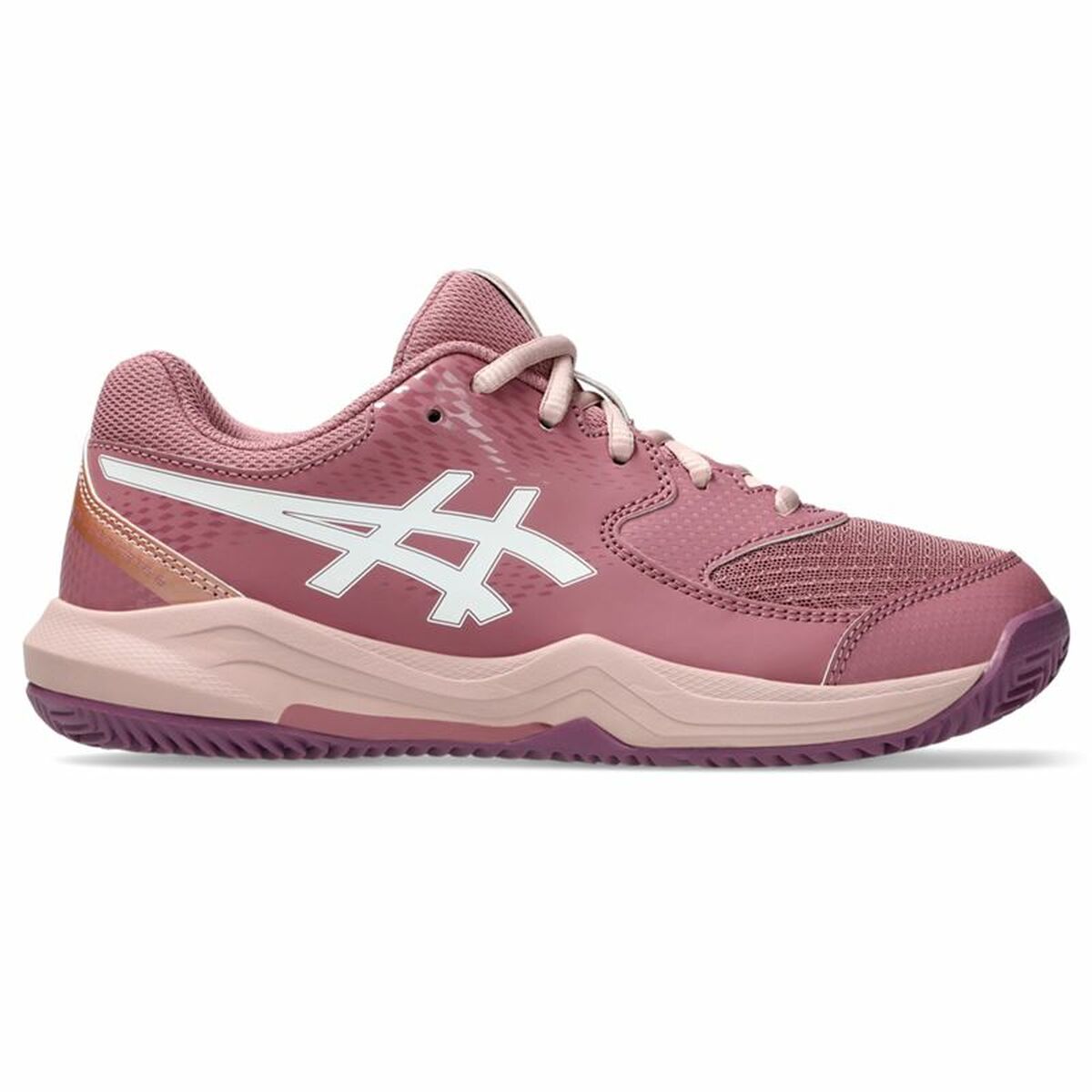 Padelskor, Vuxen Asics Gel-Dedicate 8 Padel Gs Purpur Rosa