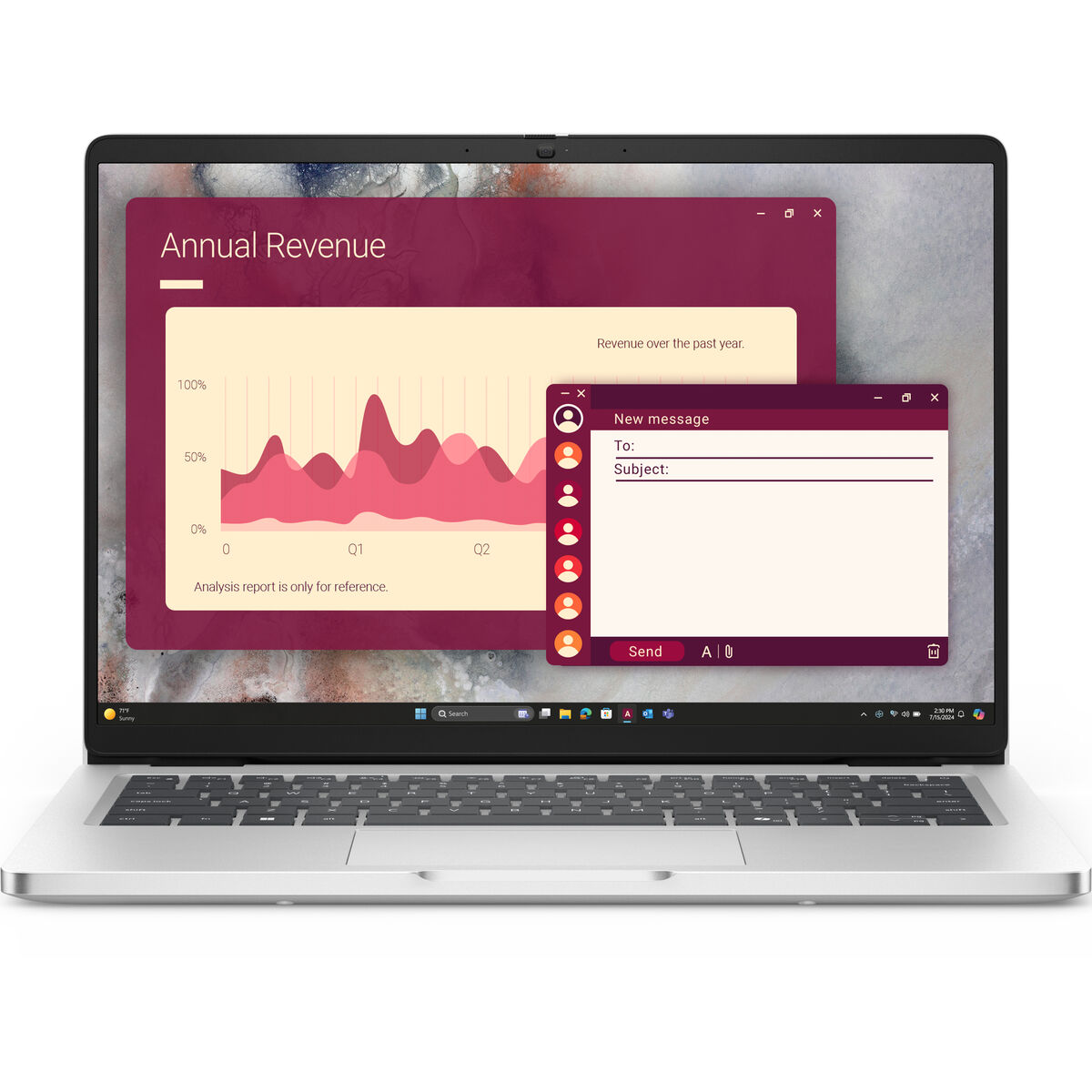 Bärbar dator Dell 2KHYG 14" 16 GB RAM 512 GB SSD Qwerty Spanska