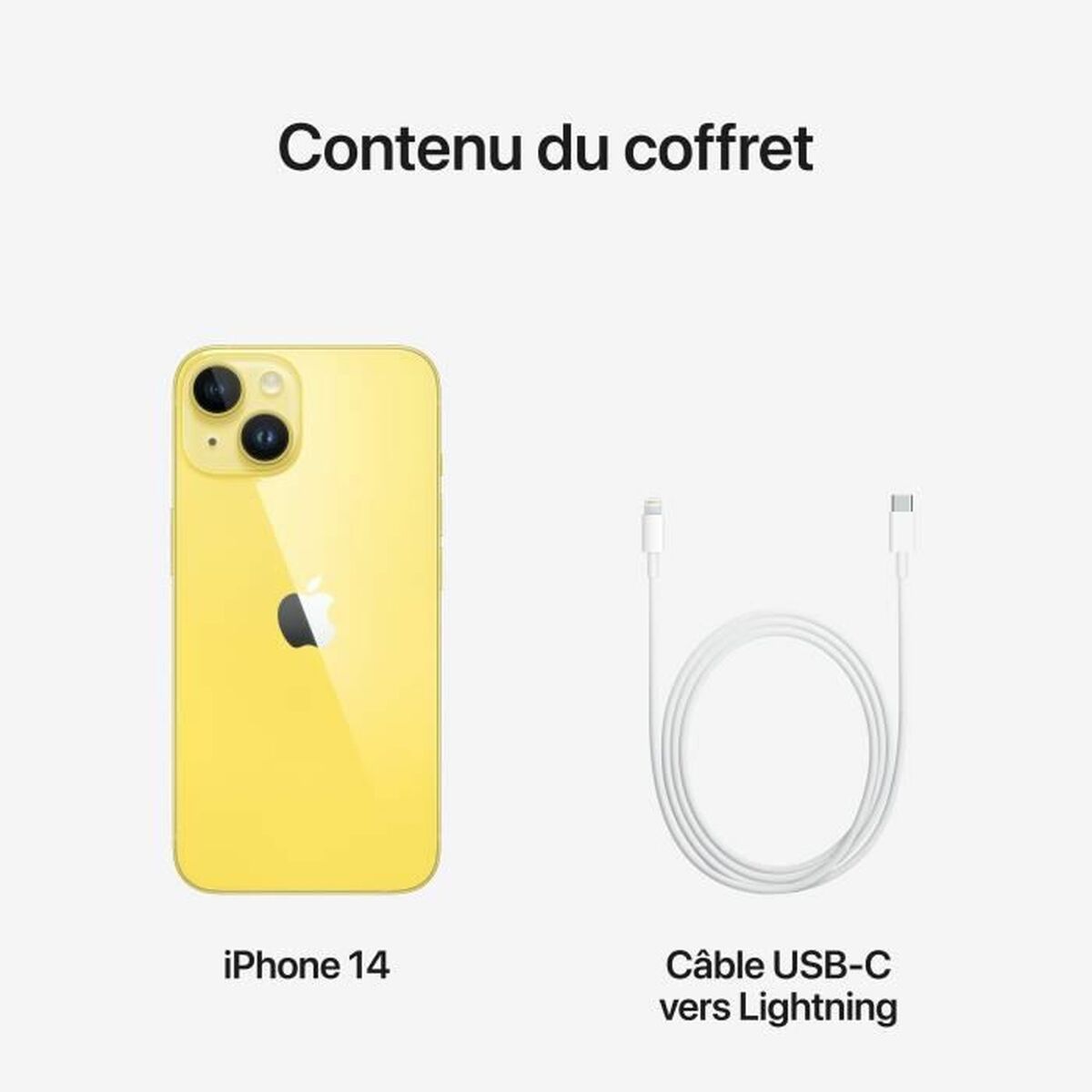 Smartphone Apple 6,1" 512 GB A15 Gul - 2