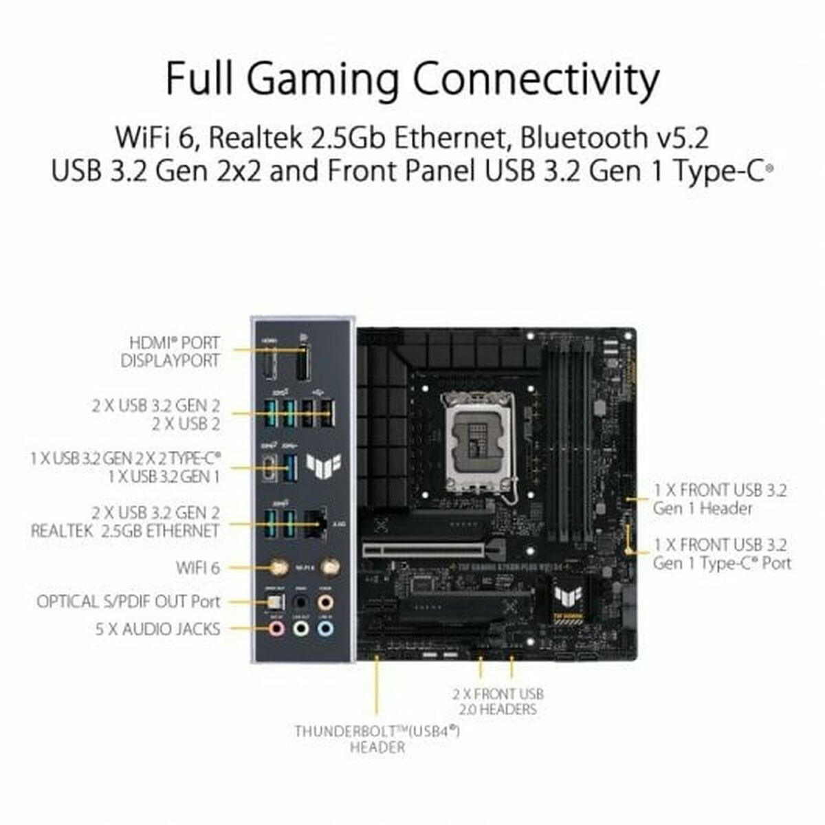 Moderkort Asus 90MB1DG0-M0EAY0 LGA 1700 - 7
