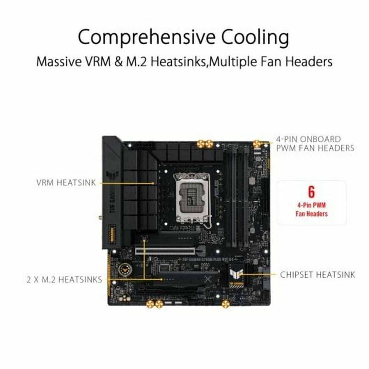 Moderkort Asus 90MB1DG0-M0EAY0 LGA 1700 - 6