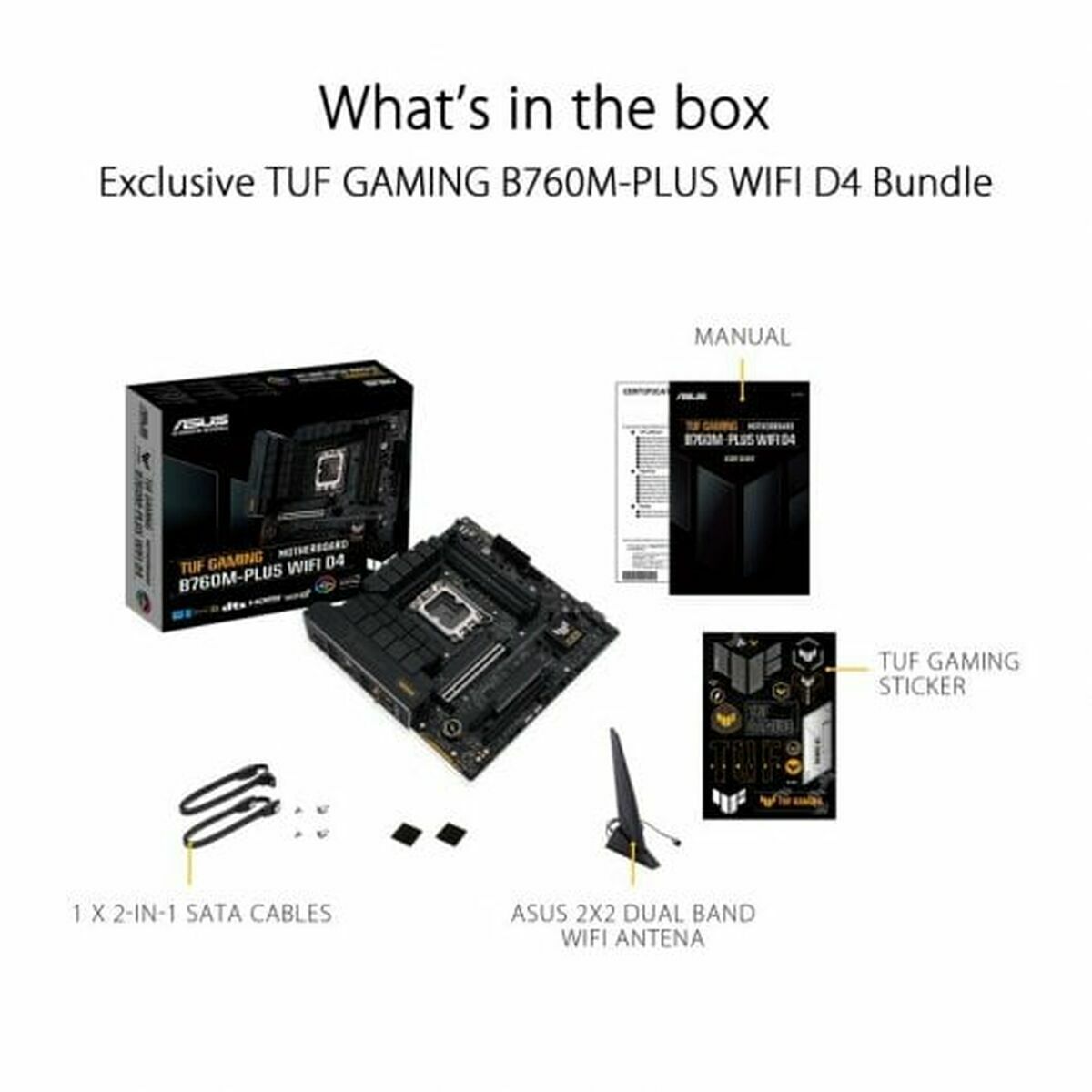 Moderkort Asus 90MB1DG0-M0EAY0 LGA 1700 - 4