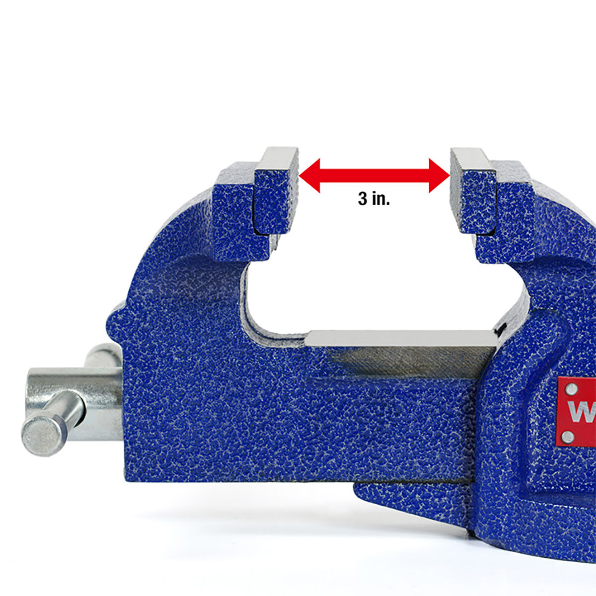 Skruvstycke med sugpropp Workpro 100 mm - 3