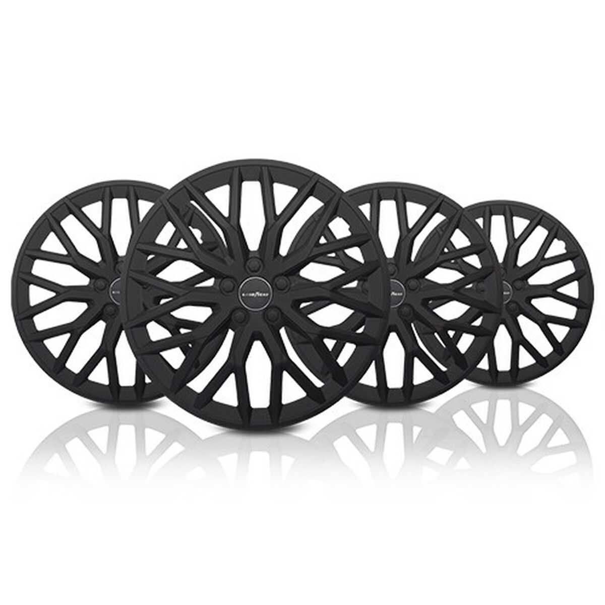 Navkapsel Goodyear Silverstone Svart 16" 4 antal