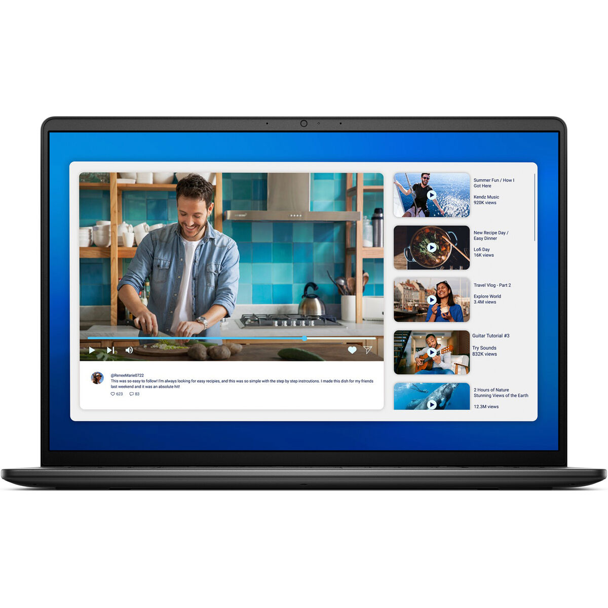 Bärbar dator Dell DC16250 C5-120U 16" Intel Core 5 120U 16 GB RAM 1 TB SSD Qwerty Spanska