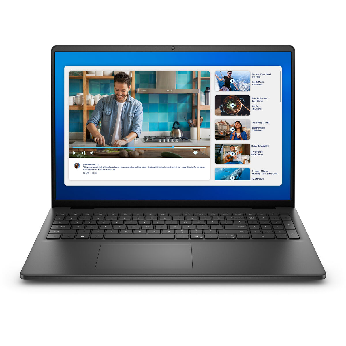 Bärbar dator Dell DC16250 C5-120U 16" Intel Core 5 120U 16 GB RAM 1 TB SSD Qwerty Spanska - 3