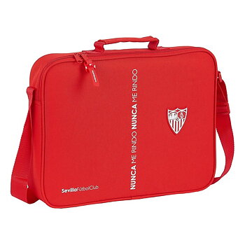 Skolväska Sevilla Fútbol Club Röd (38 x 28 x 6 cm)